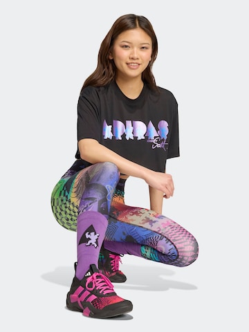 ADIDAS PERFORMANCE - Skinny Pantalón deportivo en Mezcla de colores: frente