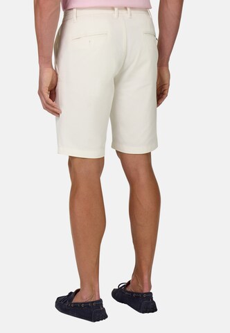 Boggi Milano Slimfit Broek in Wit