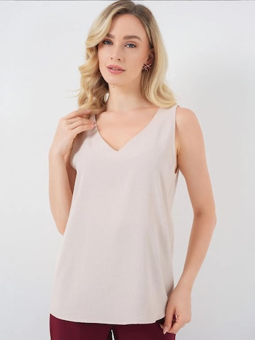 Camicia da donna di Bigdart in bianco: frontale