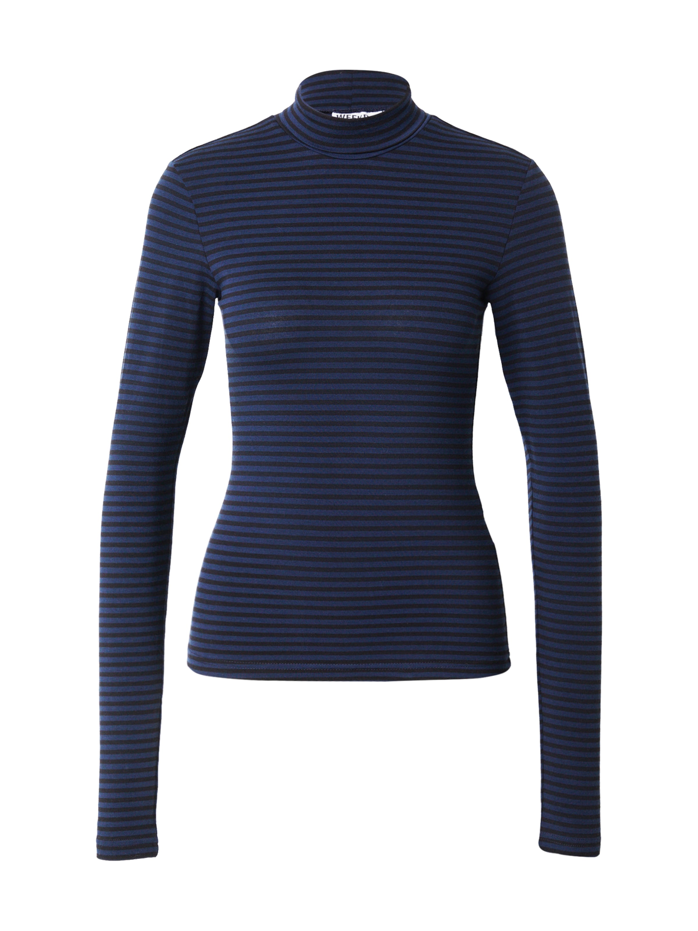 WEEKDAY Tričko 'Tua' – modrá: přední strana