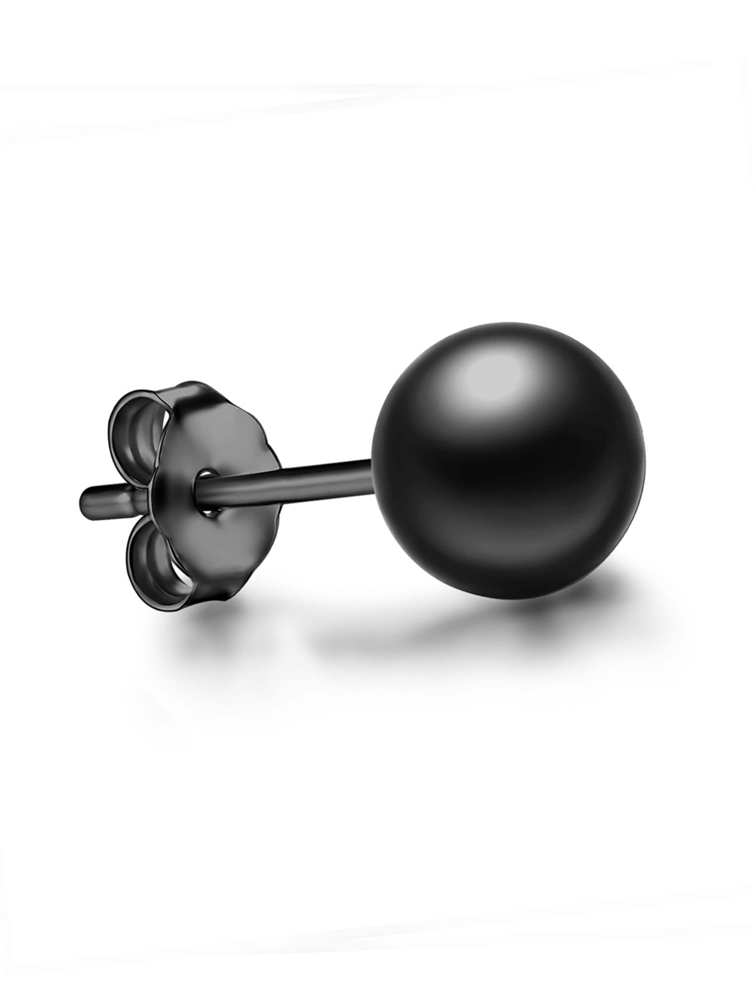 day berlin Earrings in Black: front