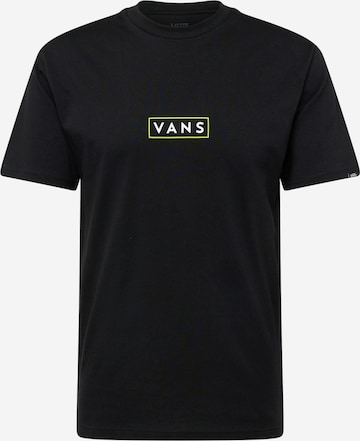 T-Shirt VANS en noir : devant