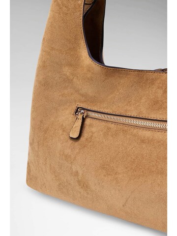 GUESS Schultertasche 'Sunset' in Beige