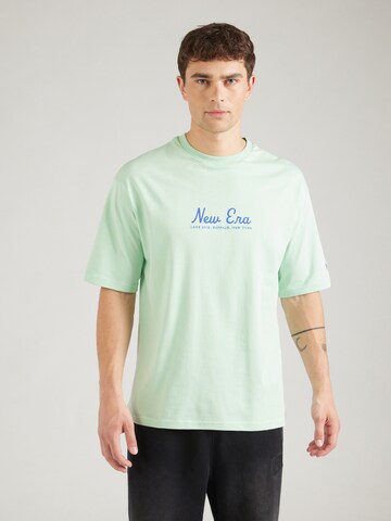 NEW ERA Póló 'VACATION' - zöld