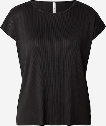 Hailys Тениска в черно: отпред