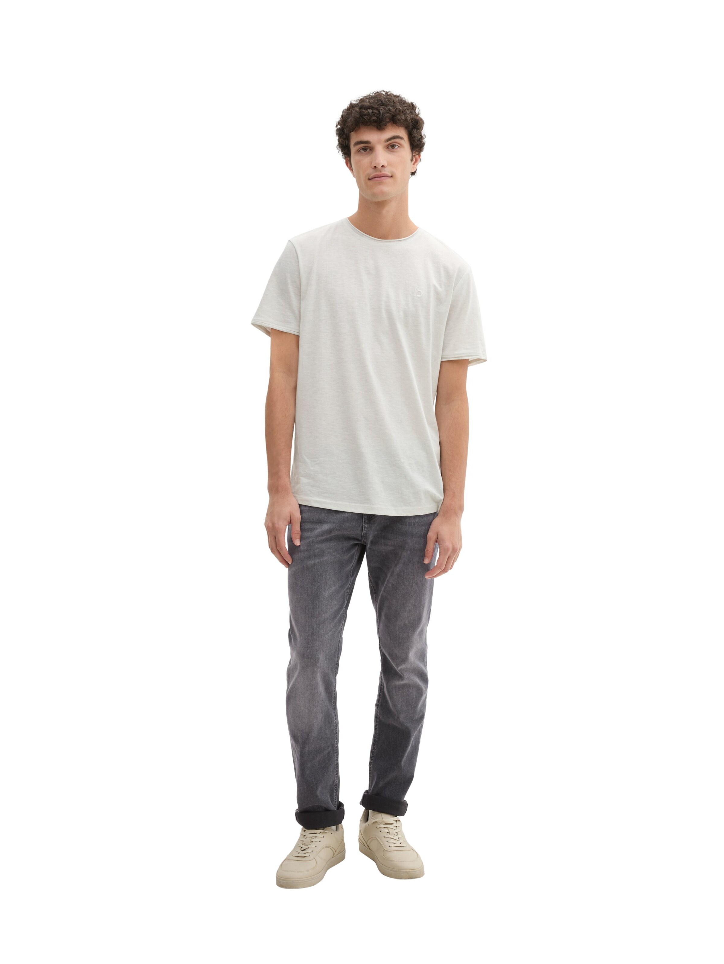 TOM TAILOR DENIM Regular Jeans 'Aedan' in Grau