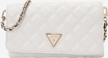 GUESS - Bolso de noche 'Giully' en blanco: frente