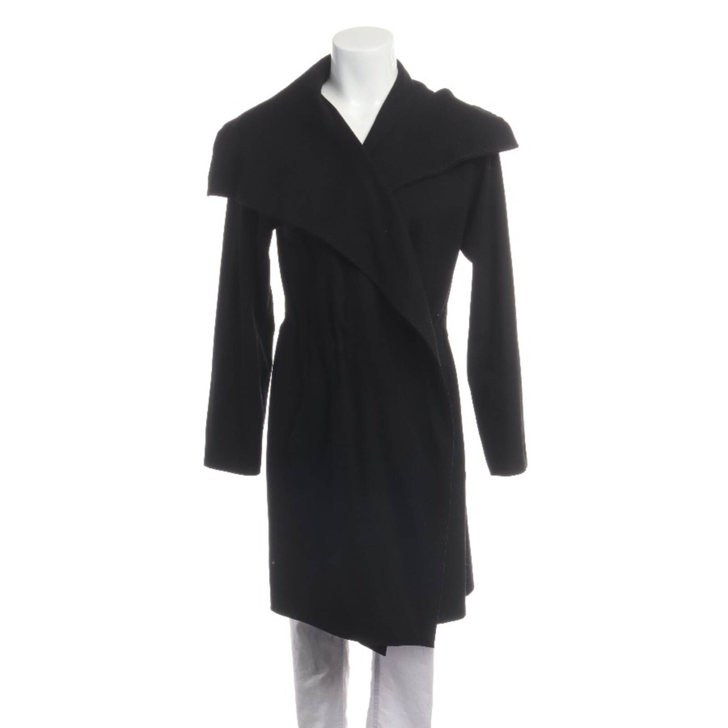 Marc Cain Jacket & Coat in S in Black: front
