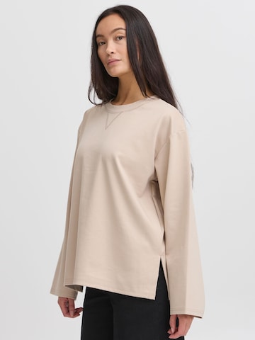 Pullover ' IHKALA LS ' di ICHI in beige