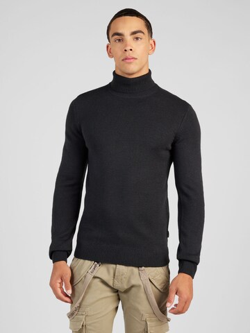 BLEND Sweater in Black: front