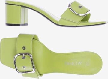 Monki Sandals & High-Heeled Sandals in 39 in Green: front