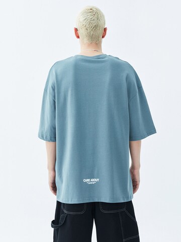 T-Shirt 'Galena Park' VAMOS CLO en bleu