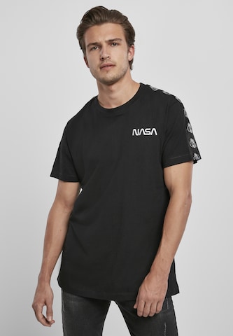 Mister Tee Shirt 'NASA' in Wit: voorkant