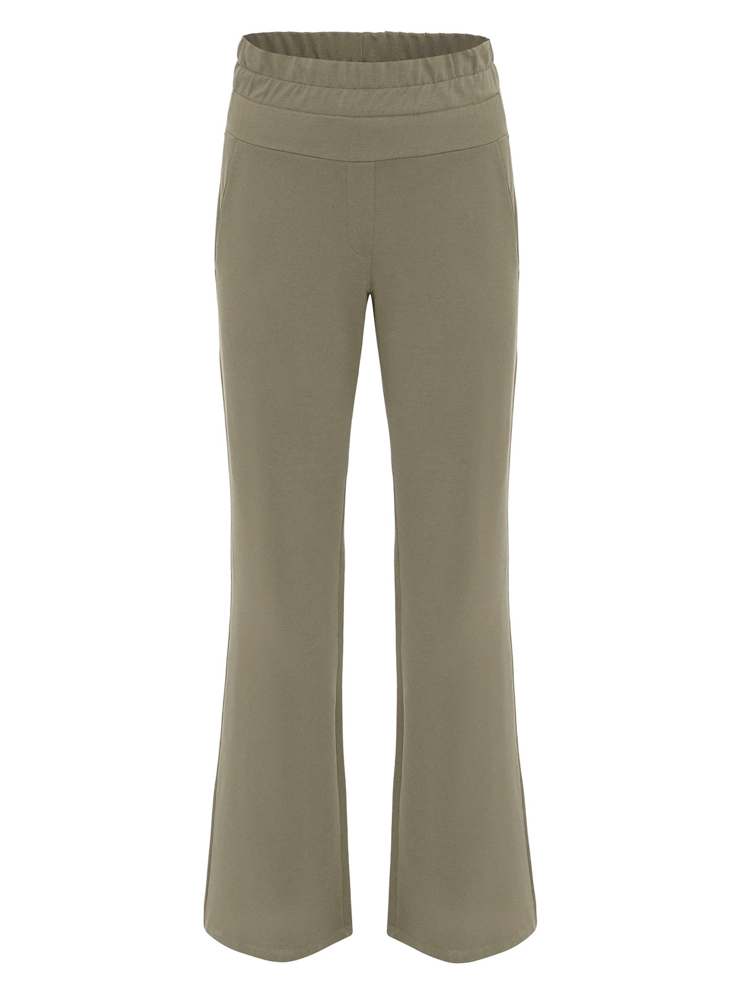 Bootcut Pantalon Anou Anou en vert : devant