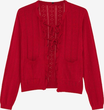Trendyol Knit Cardigan in Red: front