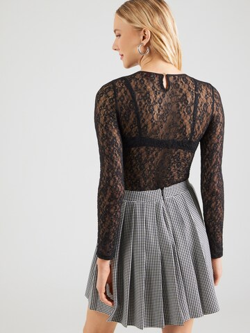 HUGO - Camisa body 'Dulietta' em preto