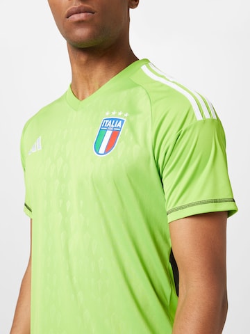 ADIDAS PERFORMANCE Αθλητική φανέλα 'Italy 23 Goalkeeper' σε πράσινο