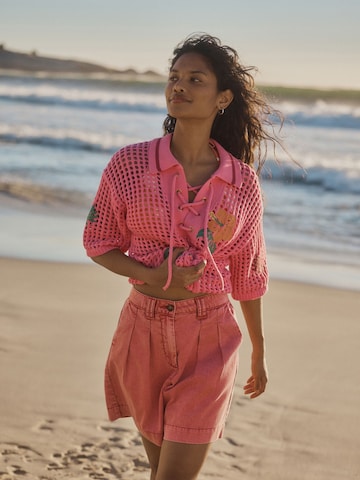 Regular Pantalon chino Next en rose