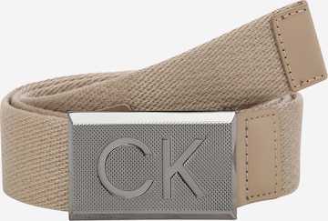 Calvin Klein Riem in Beige: voorkant