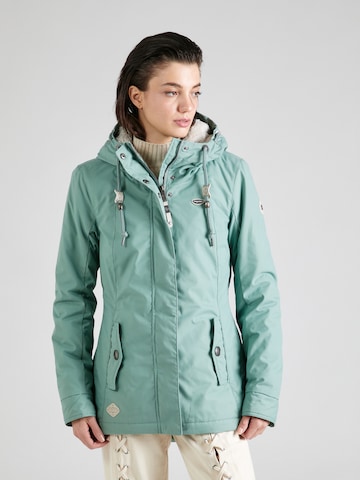 Ragwear Between-season jacket 'Monadde' in Green: front