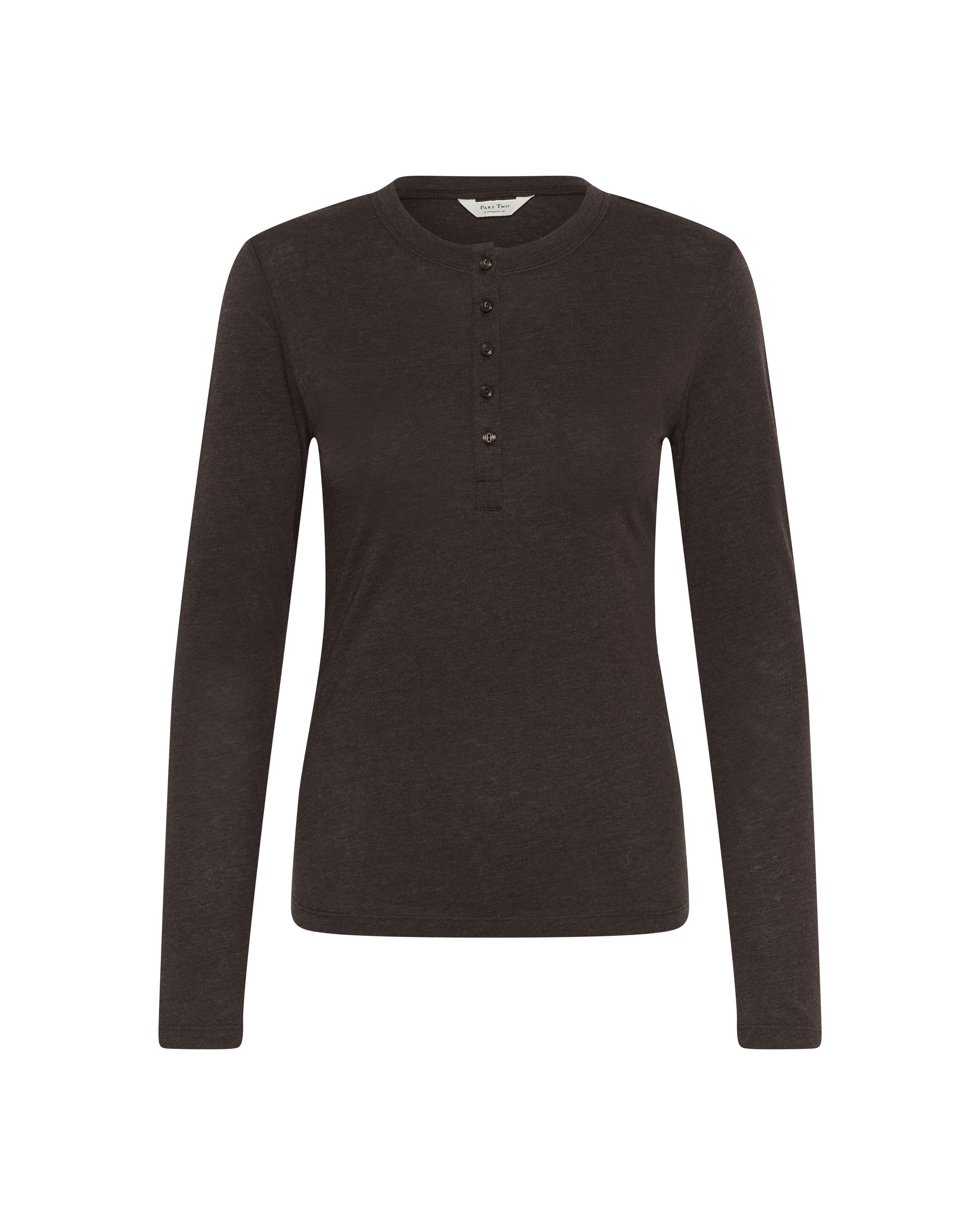 Part Two Bluse in L in graumeliert, Produktansicht