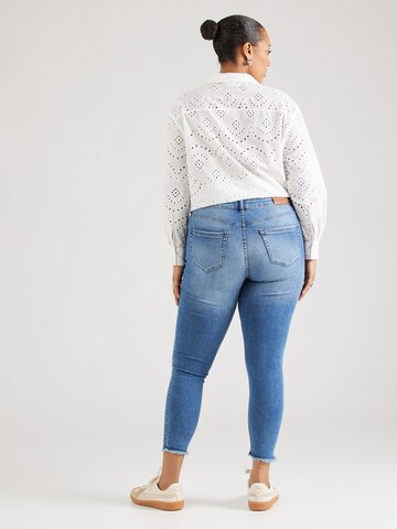ONLY Carmakoma Skinny Kavbojke 'CARWilly' | modra barva
