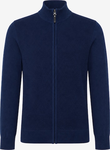 Vestes en maille BRAVE SOUL en bleu : devant
