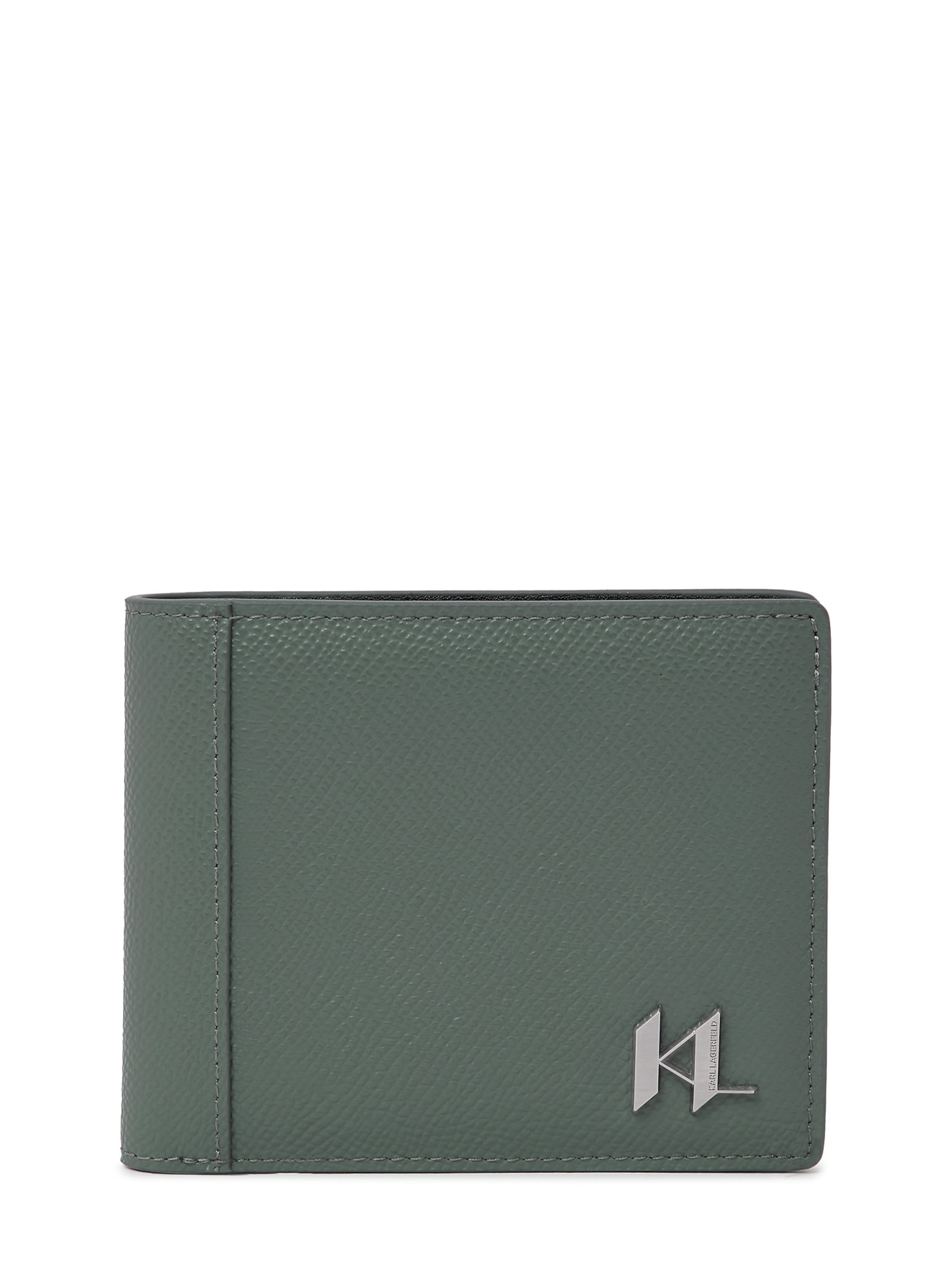 Karl Lagerfeld Pénztárcák - zöld: elől