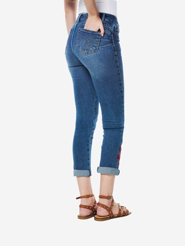 Skinny Jean KOROSHI en bleu