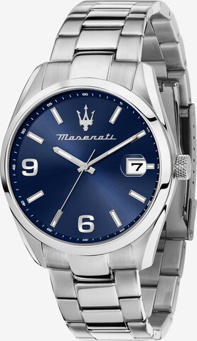 Maserati Analoguhr 'Attrazione' in Blau: predná strana