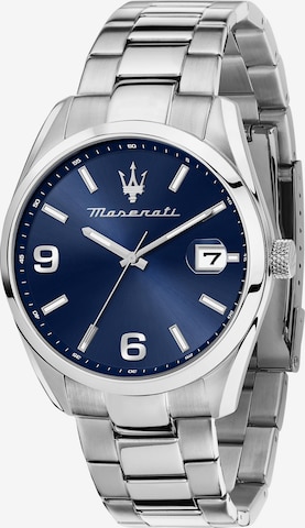 Montre à affichage analogique 'Attrazione' Maserati en bleu : devant