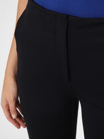 BOSS Black Regular Pleat-Front Pants ' ' in Blue