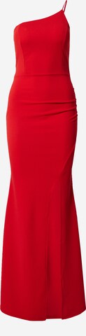 WAL G. - Vestido de noche 'BILL' en rojo: frente