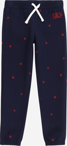 GAP Regular Broek in Blauw: voorkant