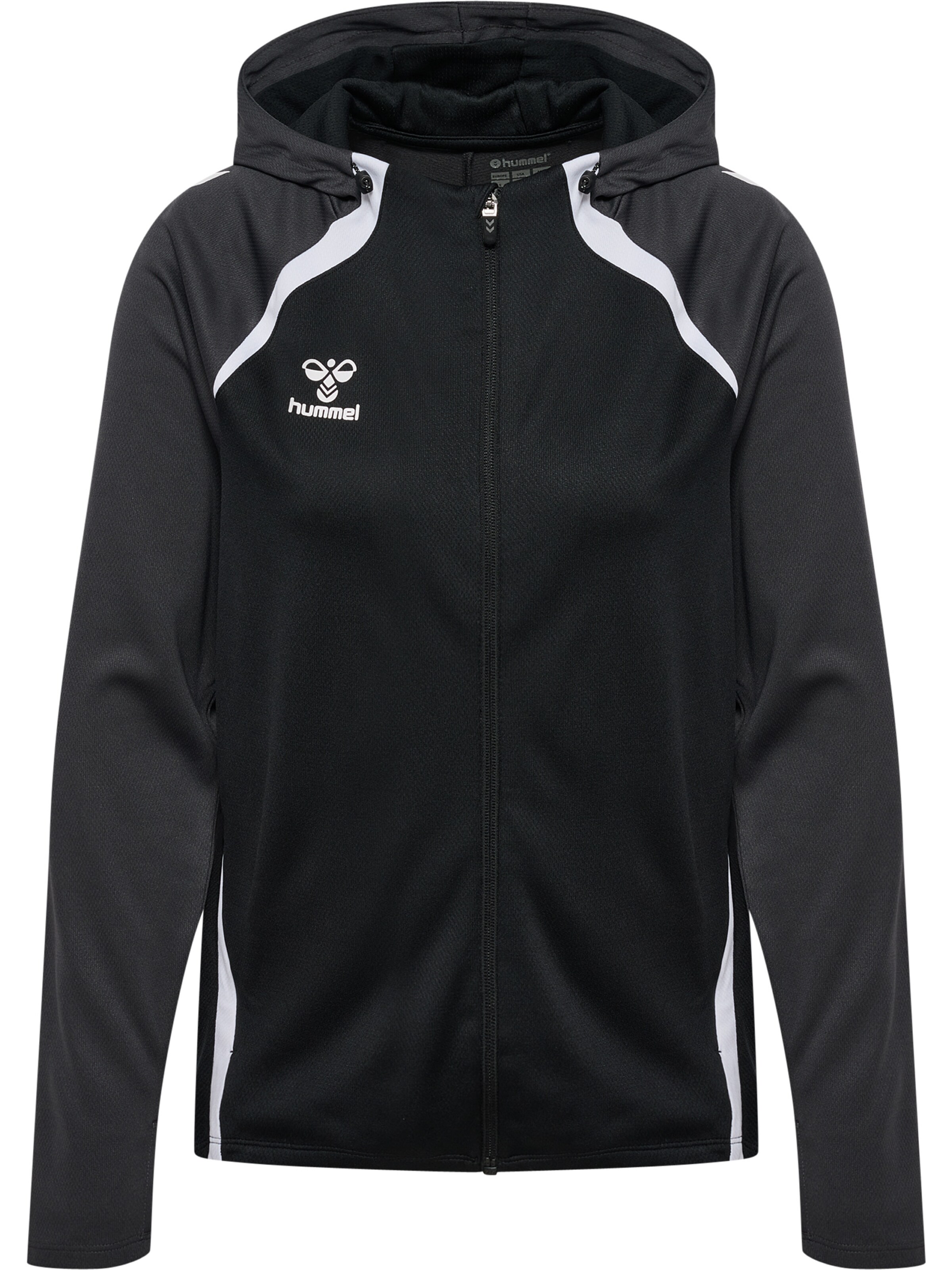 Hummel Sportssweatjakke 'Lead 2.0' i sort: forside