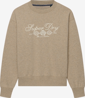 Sweat-shirt 'Country Club' Superdry & Co en beige : devant