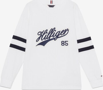 T-Shirt TOMMY HILFIGER en blanc : devant