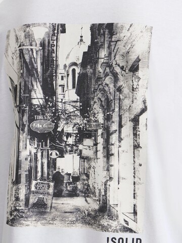 !Solid Shirt ' SDBILOP ' in Wit