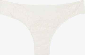 INTIMISSIMI Thong in White: front