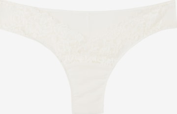 INTIMISSIMI Thong in White: front