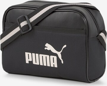 PUMA Sports Bag 'Campus Reporter' in Black: front