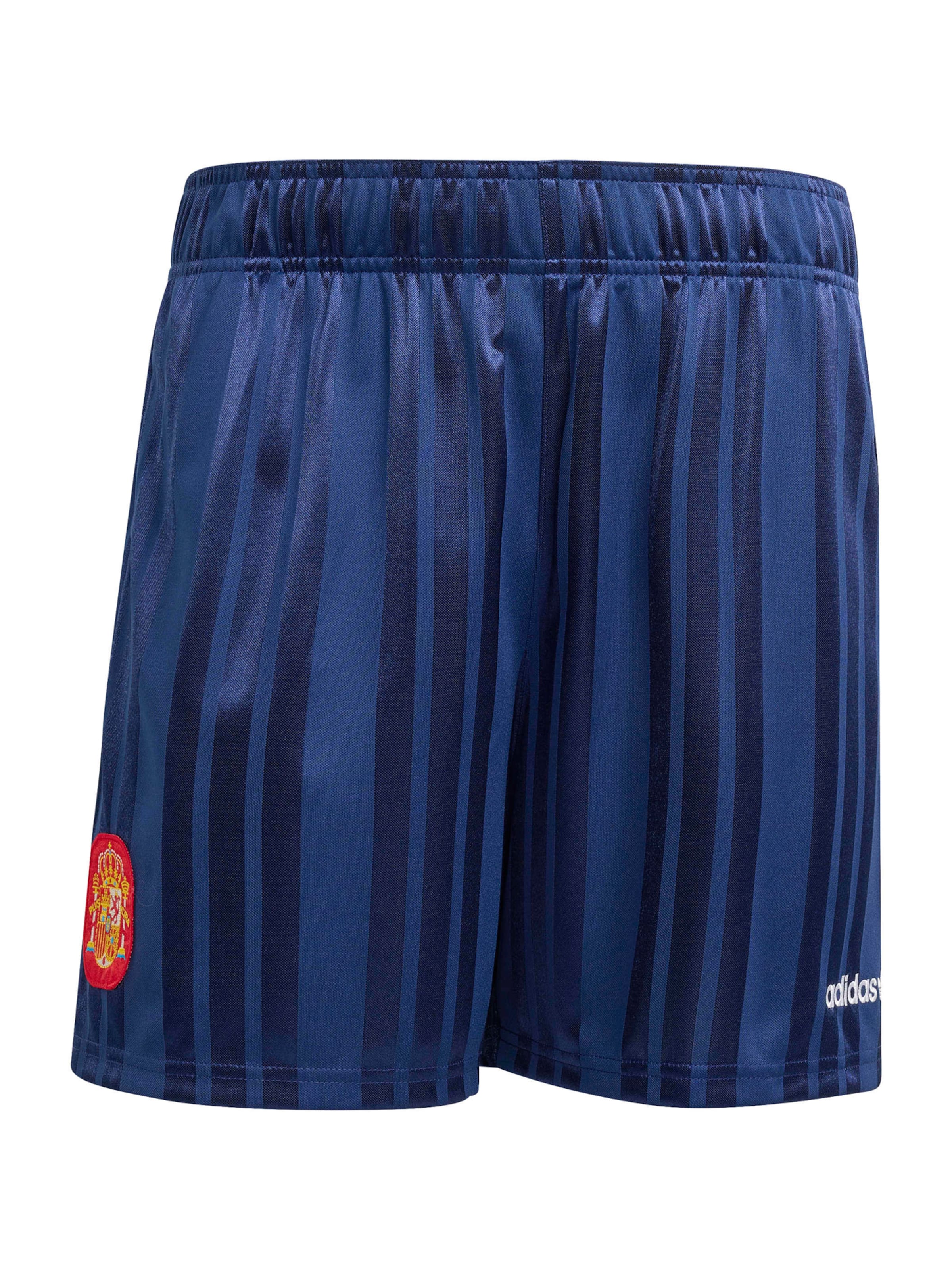 Loosefit Pantalon de sport 'FEF EQT' ADIDAS PERFORMANCE en bleu : devant