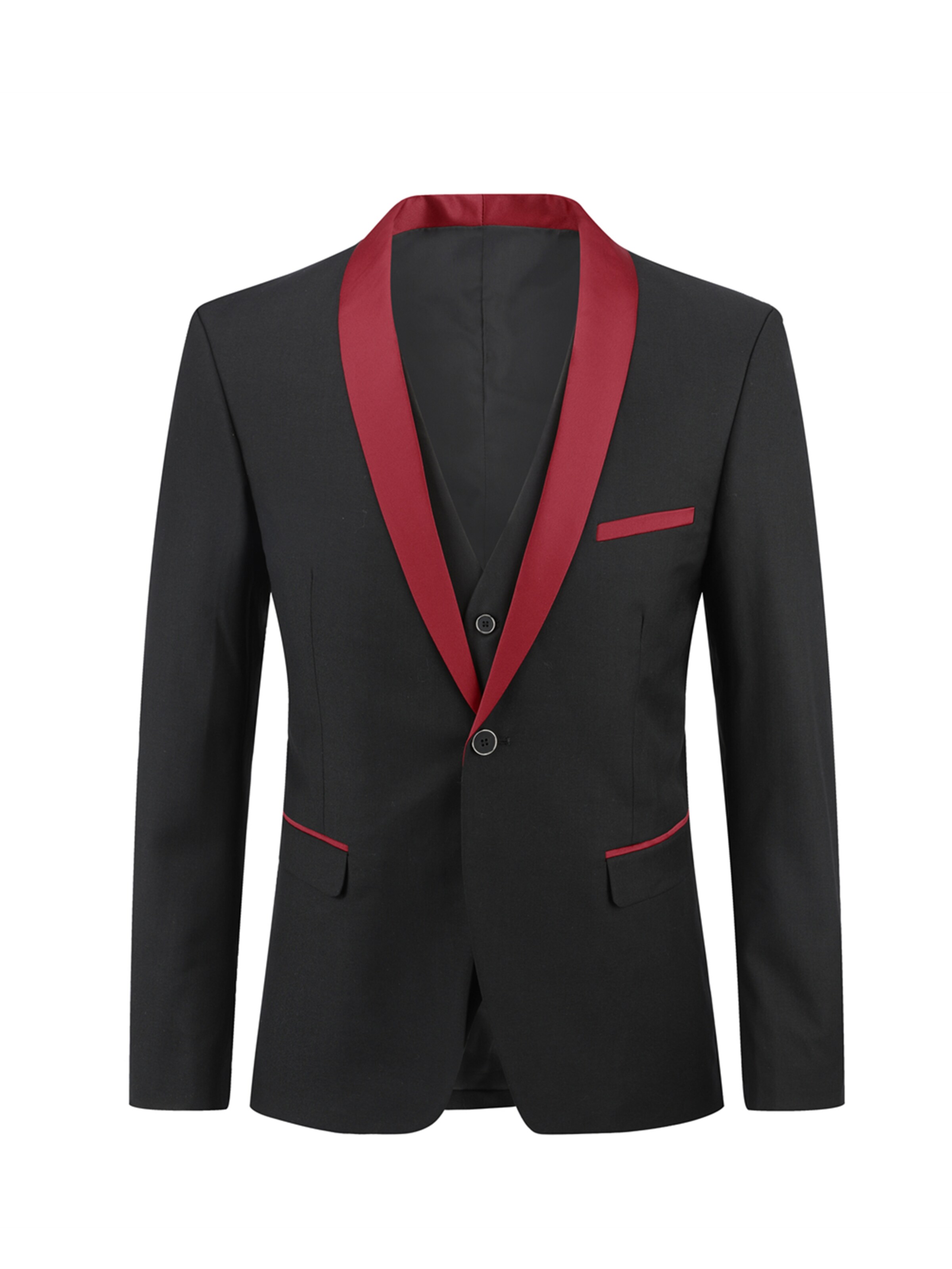 Youthup Slim fit Suit in Red