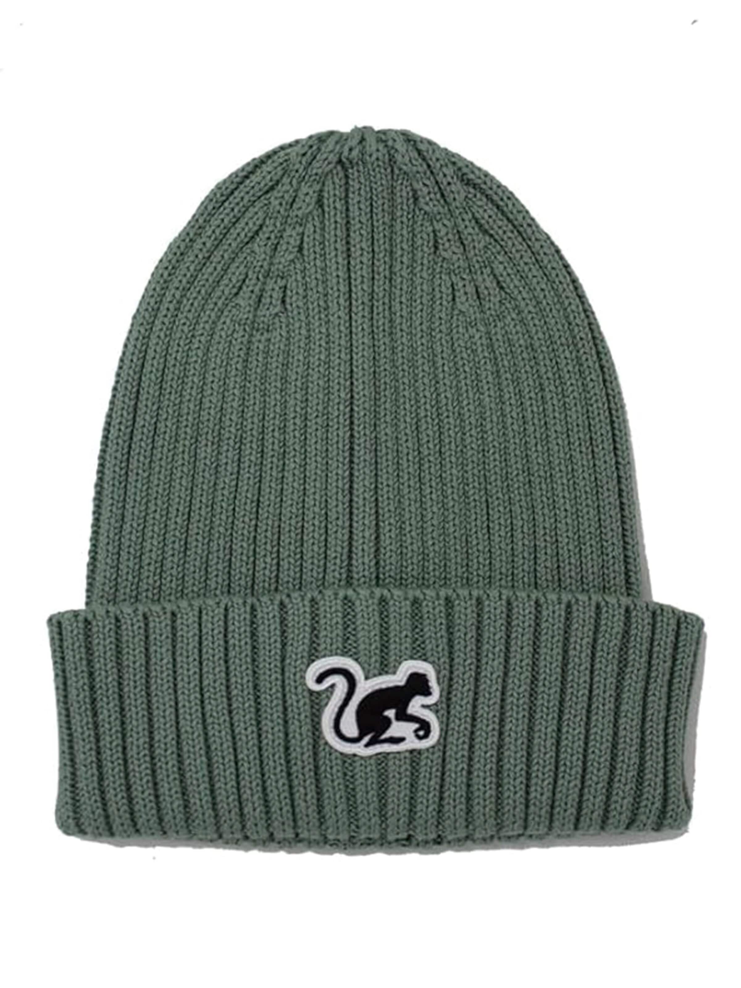 Surf Monkey Czapka w kolorze zielony: przód