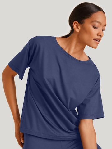 CALIDA Slaapshirt 'DEEPSLEEPWEAR Balancing' in Blauw