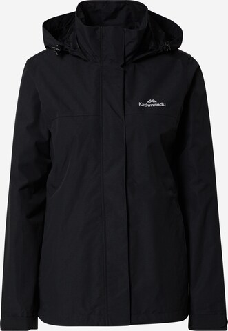 Kathmandu Outdoorjacke 'Andulo' in Schwarz: predná strana