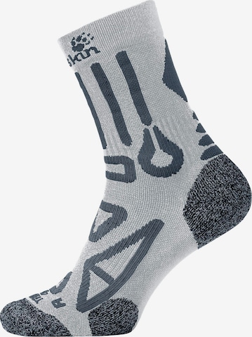 JACK WOLFSKIN Socks in Grey: front