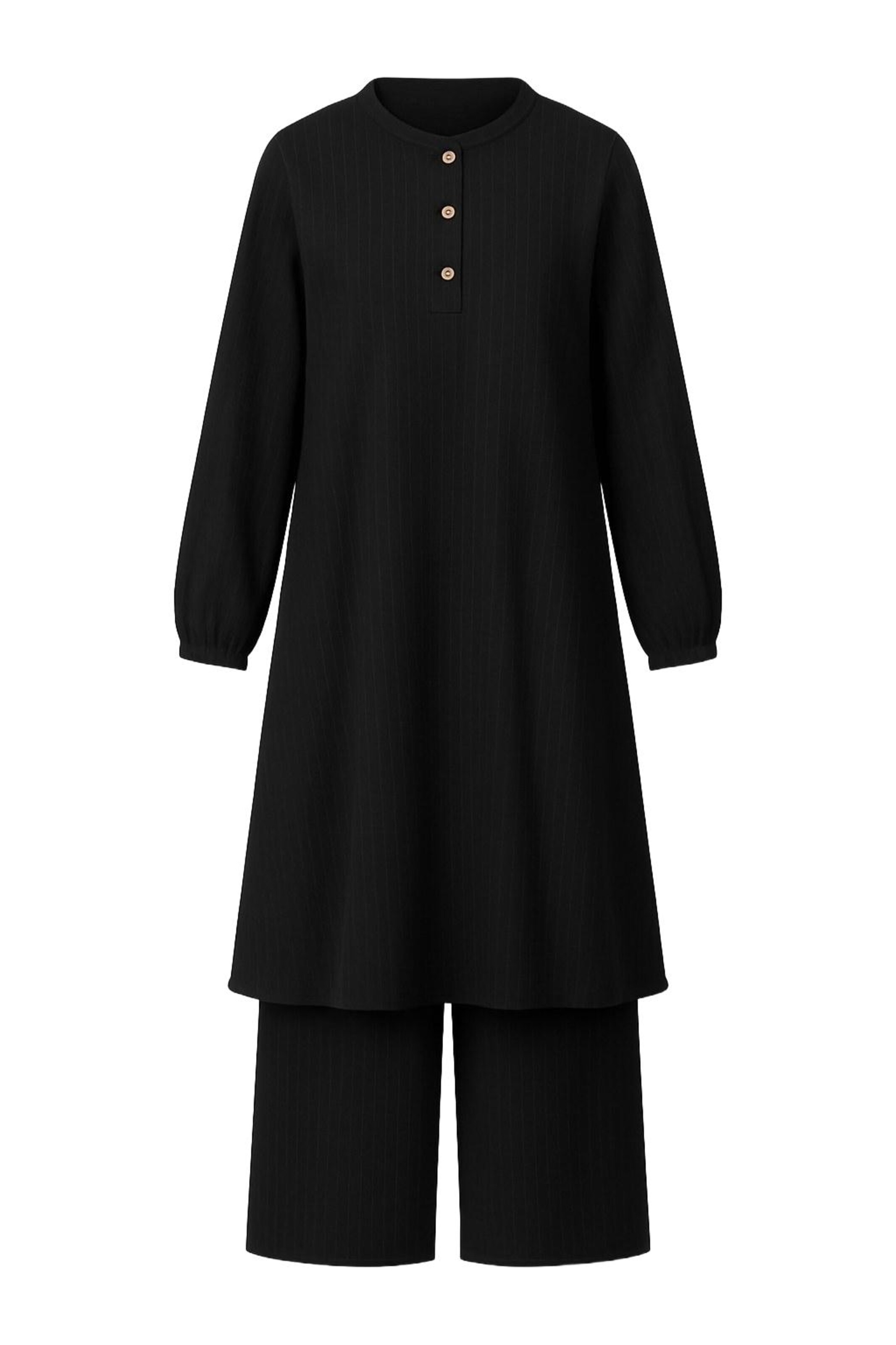 MODAMIHRAM Kleid in Schwarz: Vorderseite