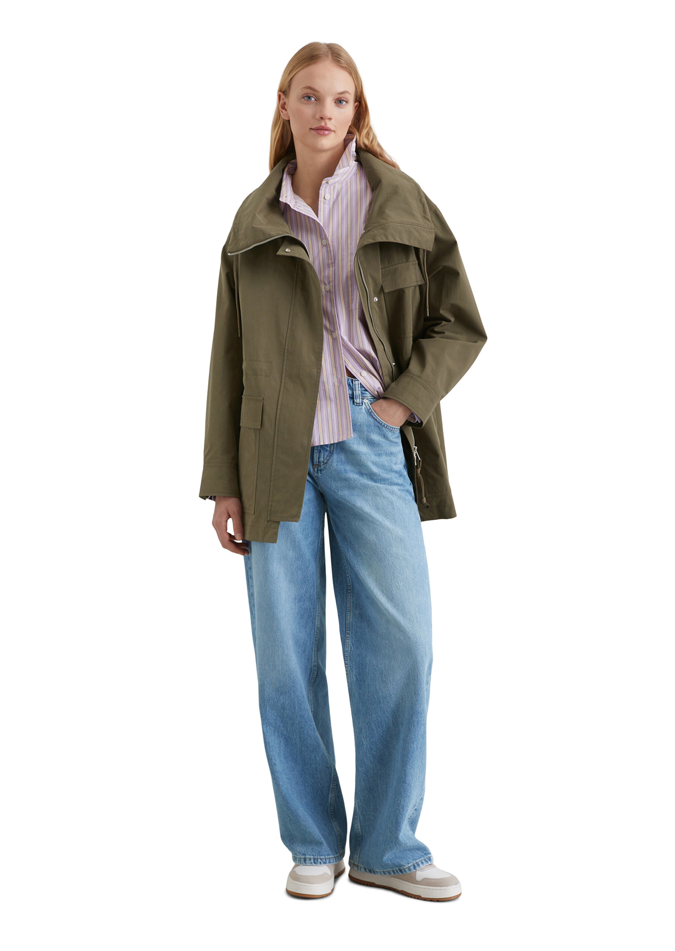 Parka mi-saison Marc O'Polo DENIM en marron