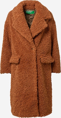 UNITED COLORS OF BENETTON Between-Seasons Coat in Brown: front